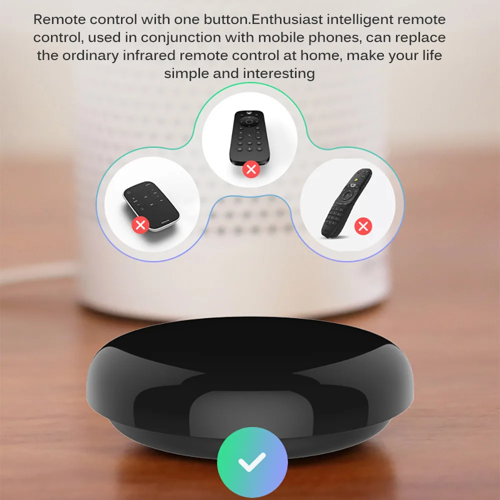 Интеллигентая (ый) Пульт дистанционного управления Управление Wi Fi инфракрасный