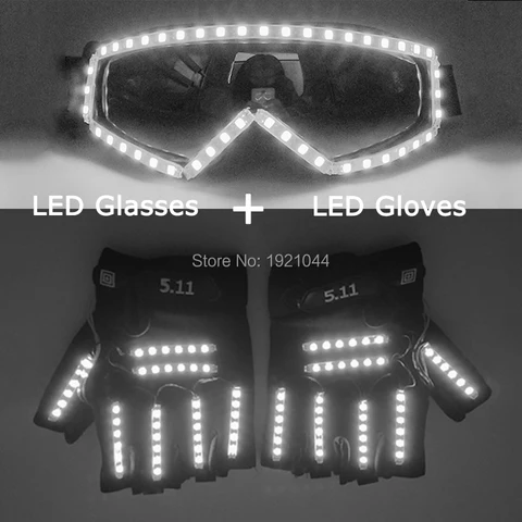 Светодиодные лазерные перчатки высокого качества светодиодный светильник ка светодиодный светодиодные очки, бар, шоу, светящиеся реквизит для костюмов, вечевечерние, диджея, танцевальный свет