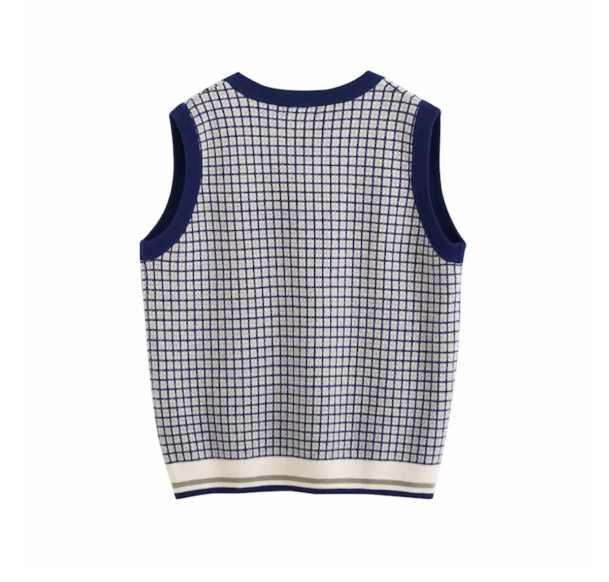 

Fashion Casual Tank Tops 2020 Pullover Elasticity Sweater Spring Autumn Women Sleeveless V-Neck Knitted Vest