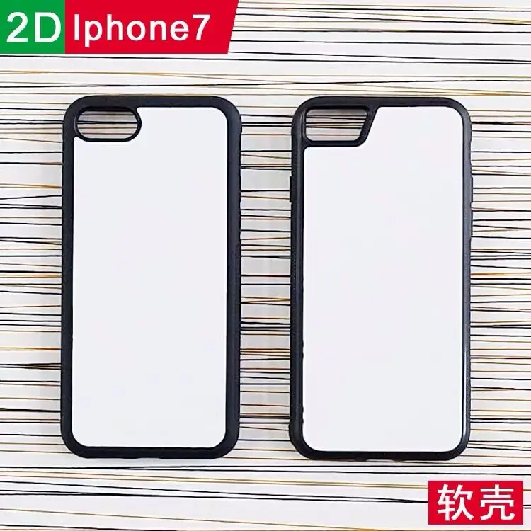 2d Резиновый ТПУ сублимационный чистый чехол для iphone 7 8 11 12 mini xs max XR 6s plus с пустой