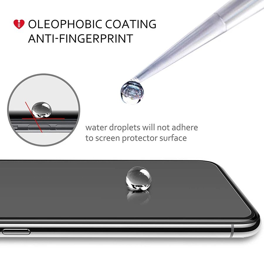 Закаленное стекло с защитой от пыли и полным покрытием для iPhone 11 Pro max ixs защита