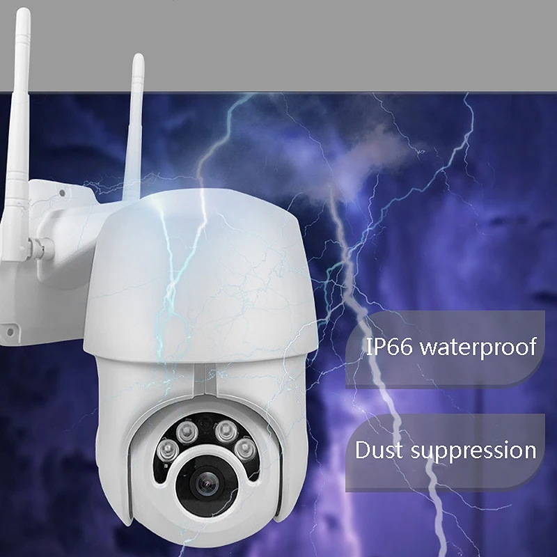 

1080P WiFi Camera IP66 Waterproof Surveillance System IP Camera Night Vision Outdoor Security Video Camera