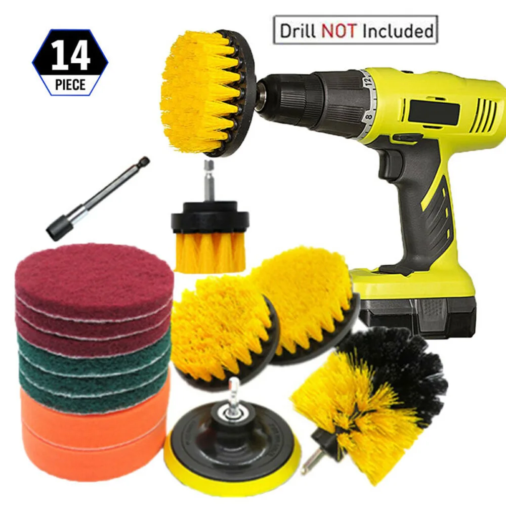 Scrubber набор для сверления щетки ковров плитки новый высококачественный