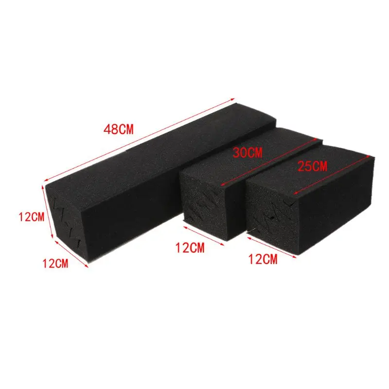 4 шт угловая басовая ловушка Акустическая Звукоизоляция полиуретановая пена