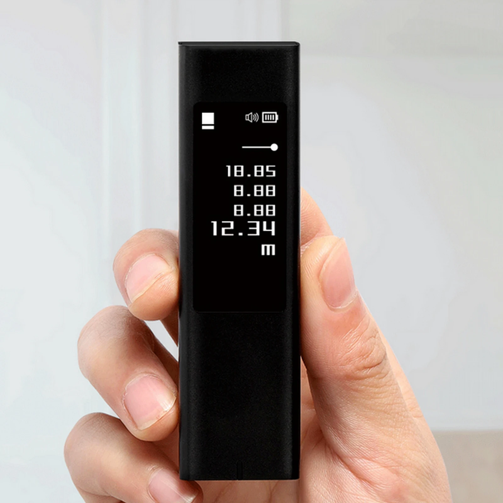 

Лазерный дальномер 40 м с USB-зарядкой