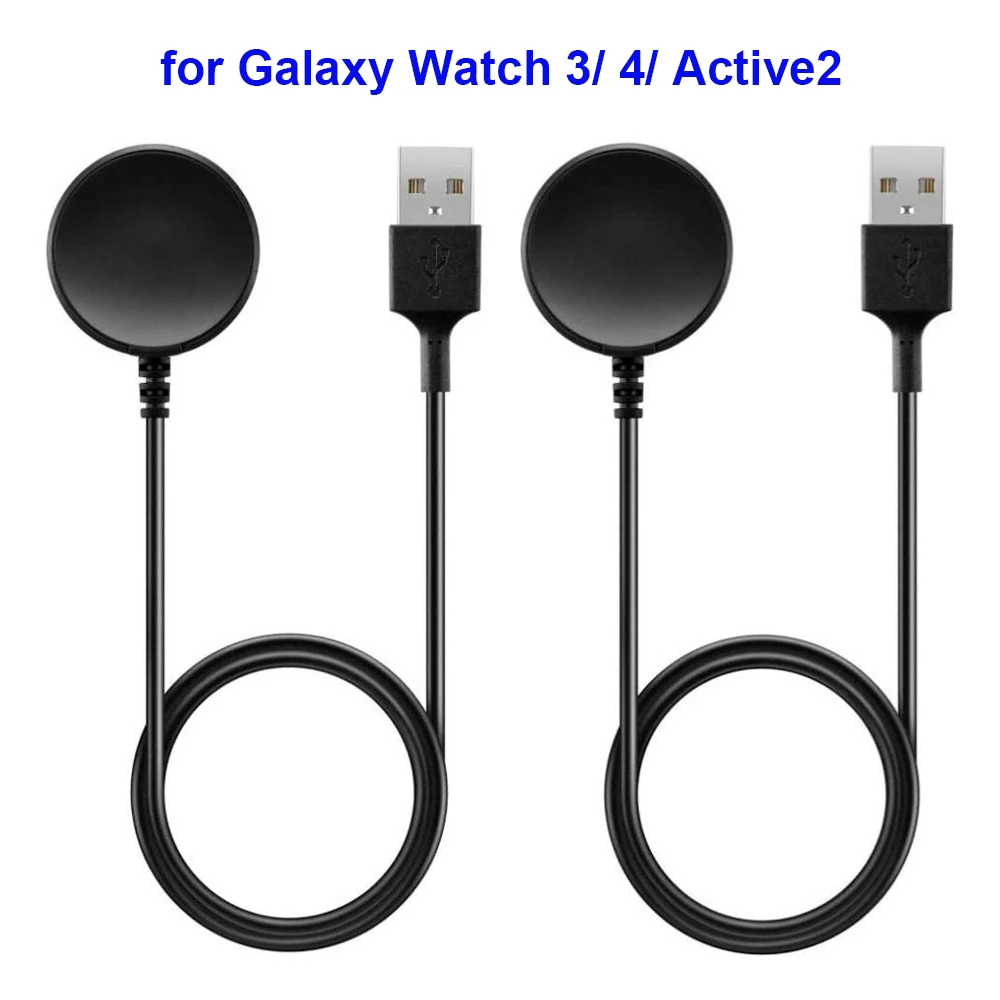 

Зарядная док-станция Galaxy Watch 4/3 для Samsung Galaxy Watch 4 Classic, Watch 3, Active, 40 мм, Active 2, 44 мм, аксессуары