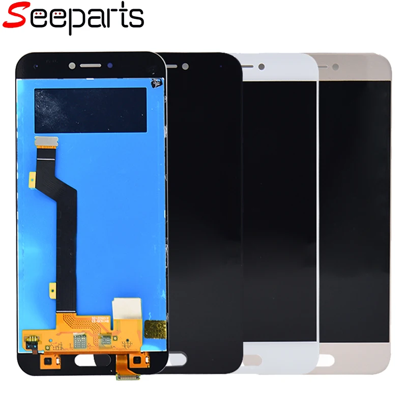 Для 5 15 &quotXiaomi Mi5C Mi 5C ЖК дисплей с сенсорным экраном дигитайзер сборка 1920x1080 FHD для