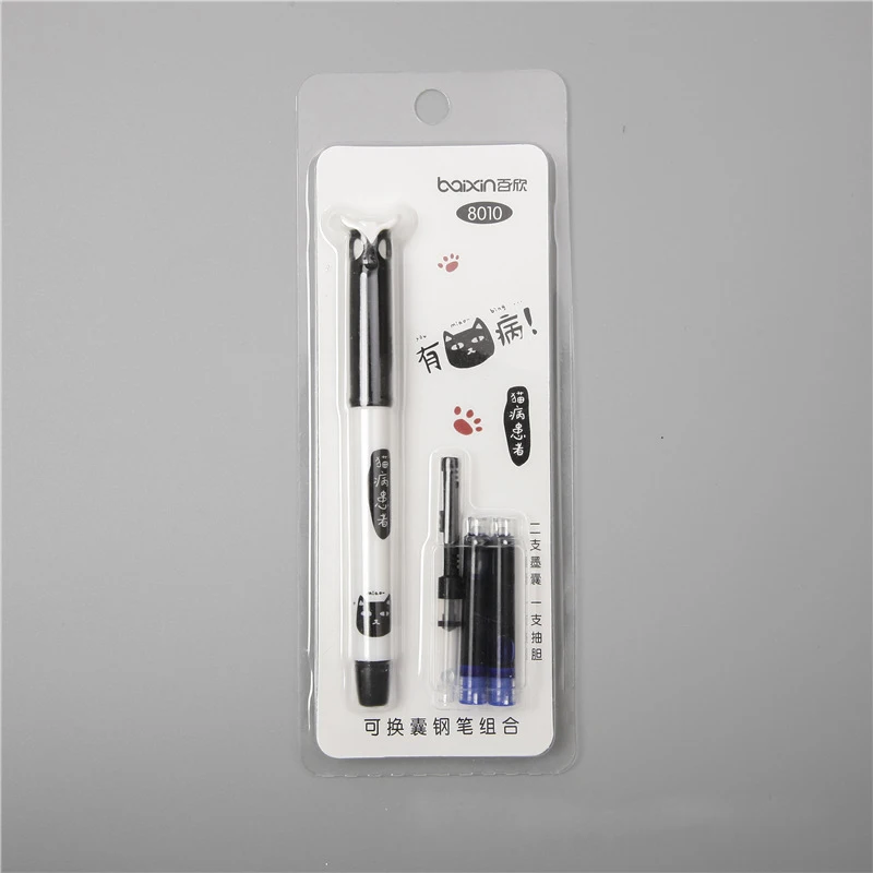 Набор фирменных ручек сова школьные и офисные принадлежности подарки|Перьевые