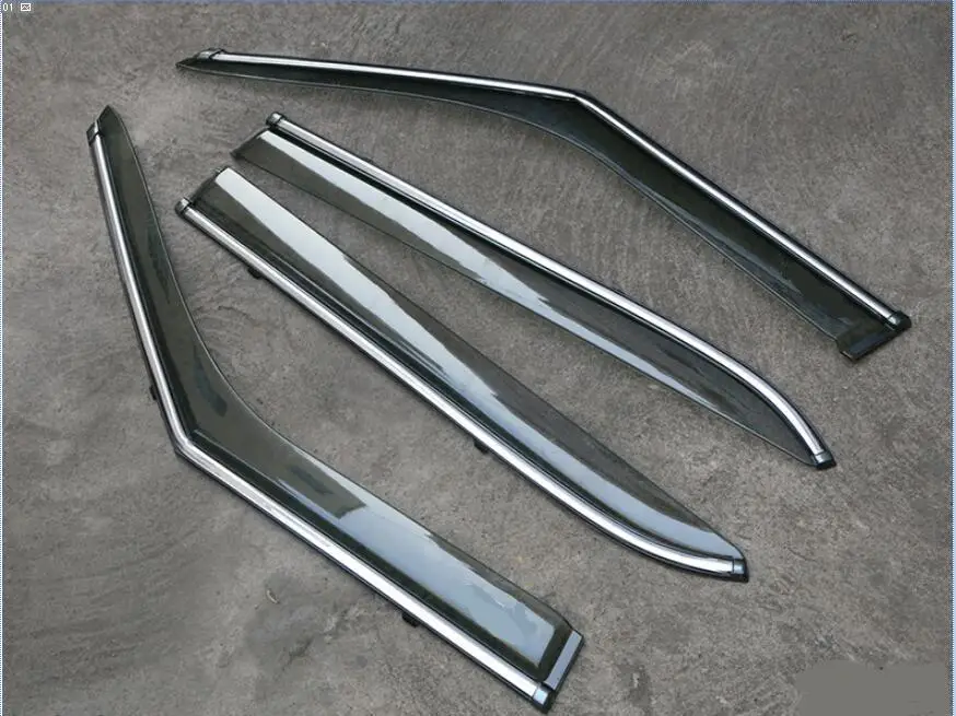 Внешний оконный козырек из АБС-пластика навесы дефлектор крышка 4 шт. для Hyundai Creta