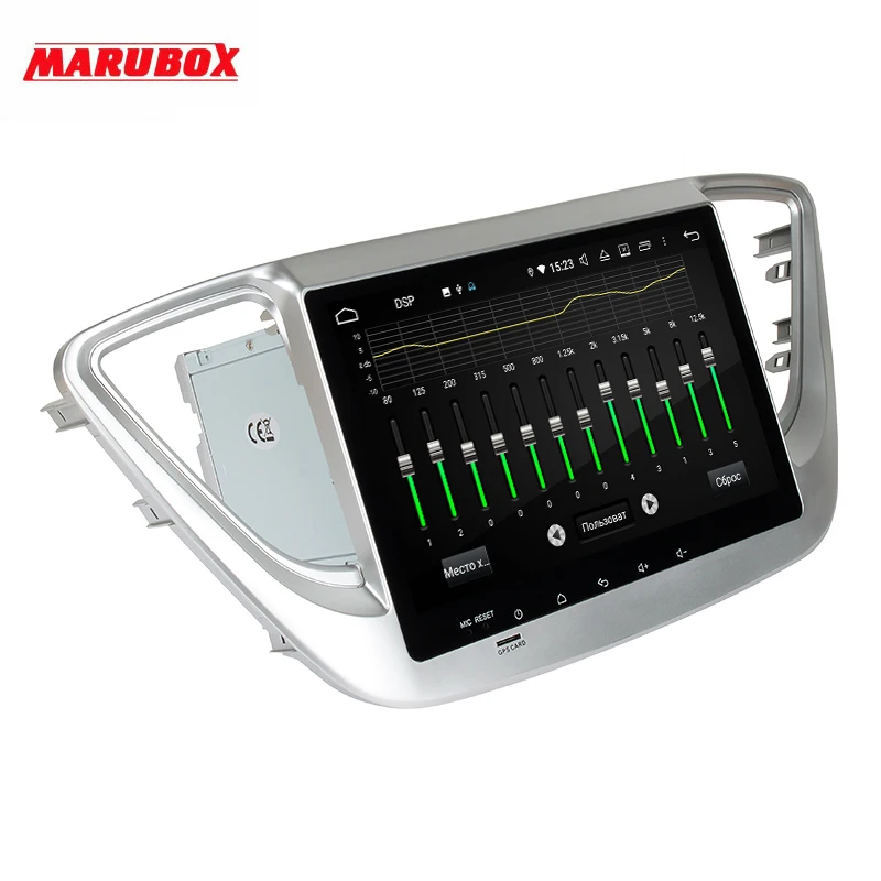 Marubox PX6 64G Android 10 автомобильное радио для HYUNDAI Solaris Verna Accent 2017-2019 стерео с DSP GPS