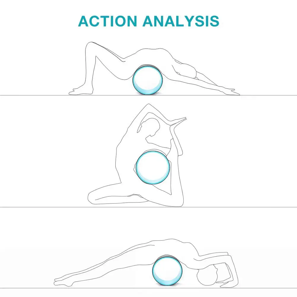 

Multi-function Yoga Wheel Massage Roller Most Comfortable Back Massage Prop Wheel Circle Stretching Hot Sale