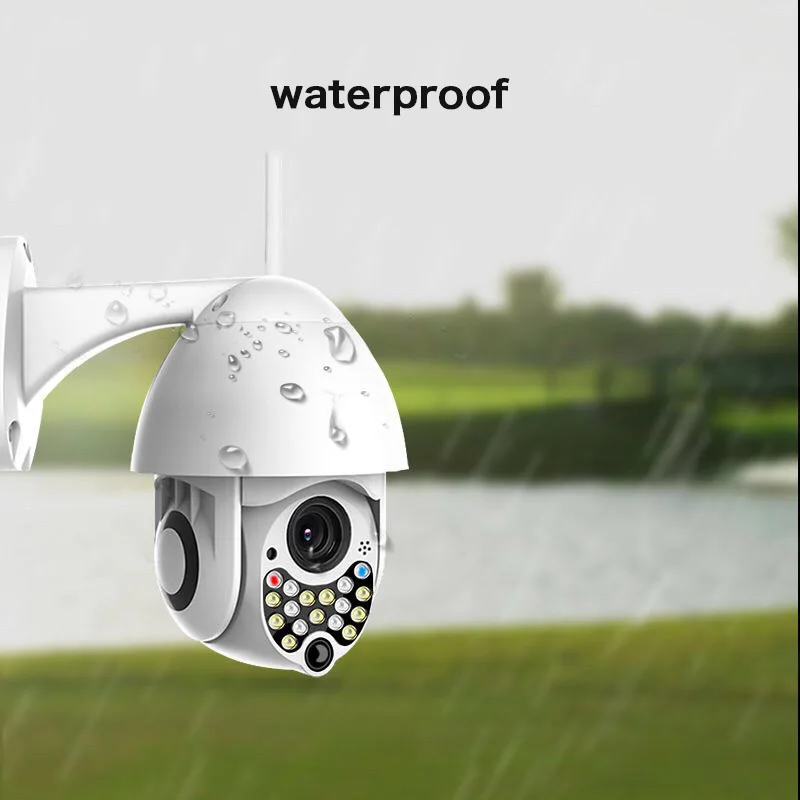 

IP-камера с мигасветодиодный подсветильник кой, 1080P, Wi-Fi