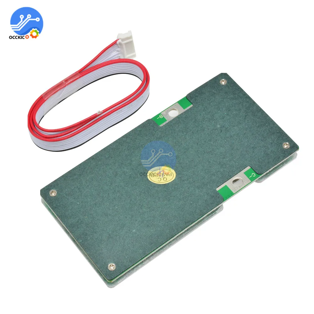 BMS 7S 24V 30A 18650 литиевая батарея Защитная плата балансировка тока Lipo Li Ion PCB Atmega