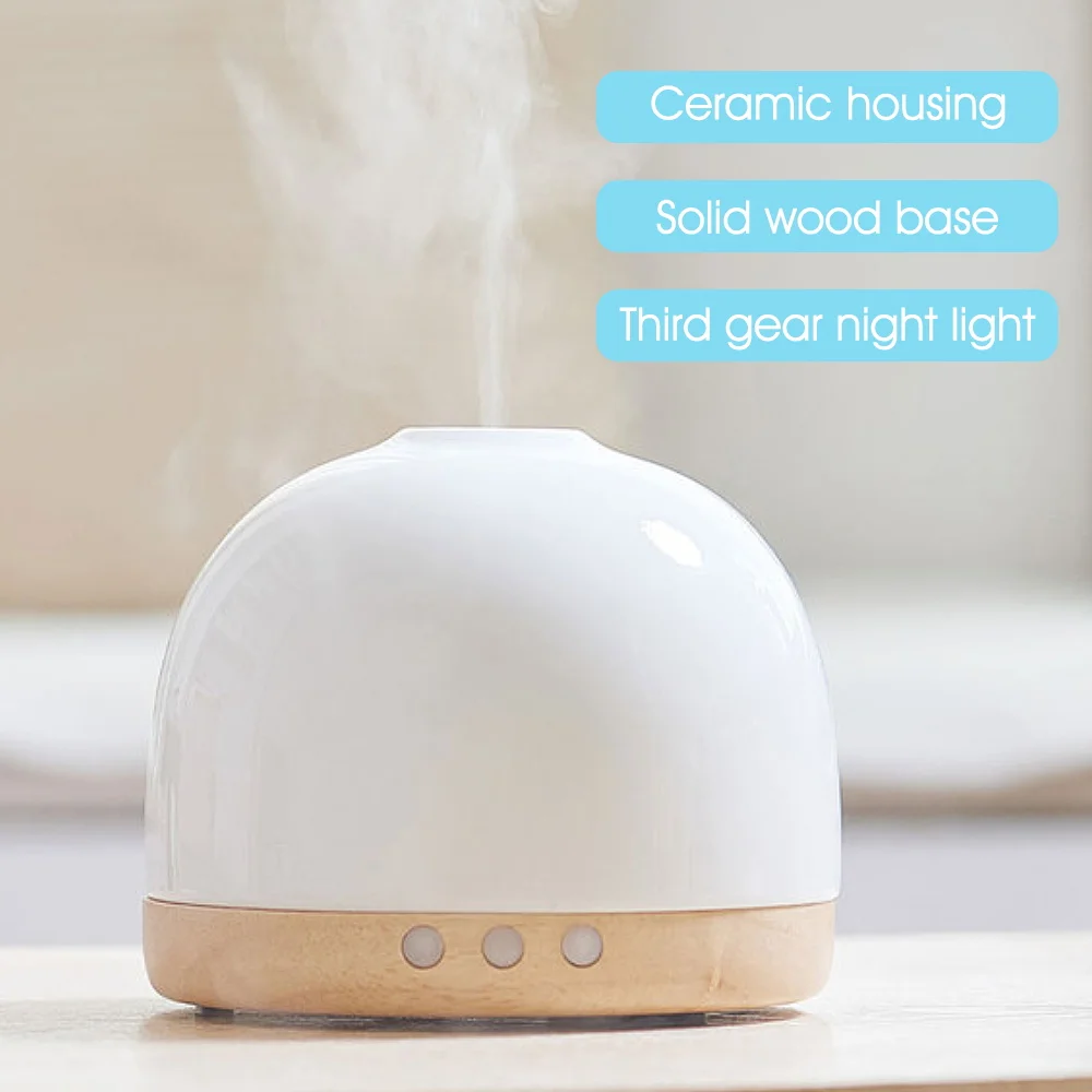 

Essential Oil Diffuser 180ML Aromatherapy Aroma Diffuser With Adjustable Mist Mode&Night Light For Office Home
