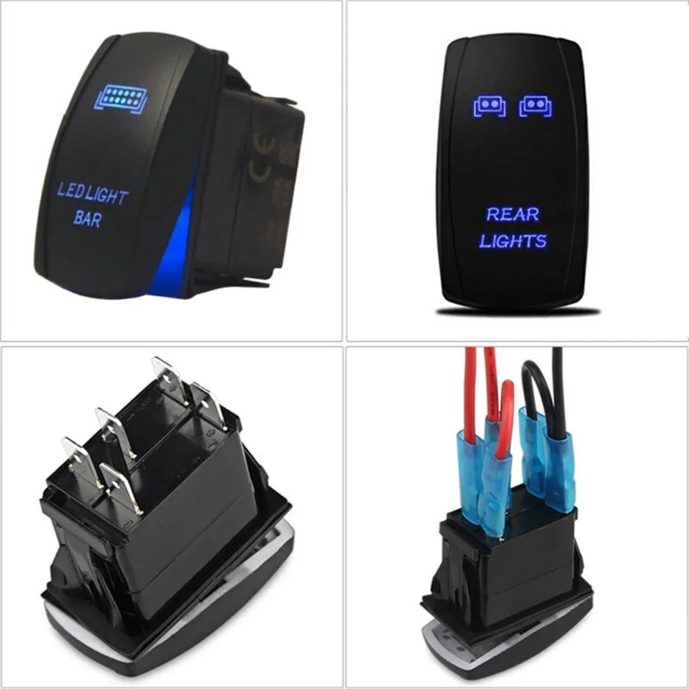 3 шт./компл. автомобиля светодиодный свет бар кулисный переключатель для UTV Polaris RZR