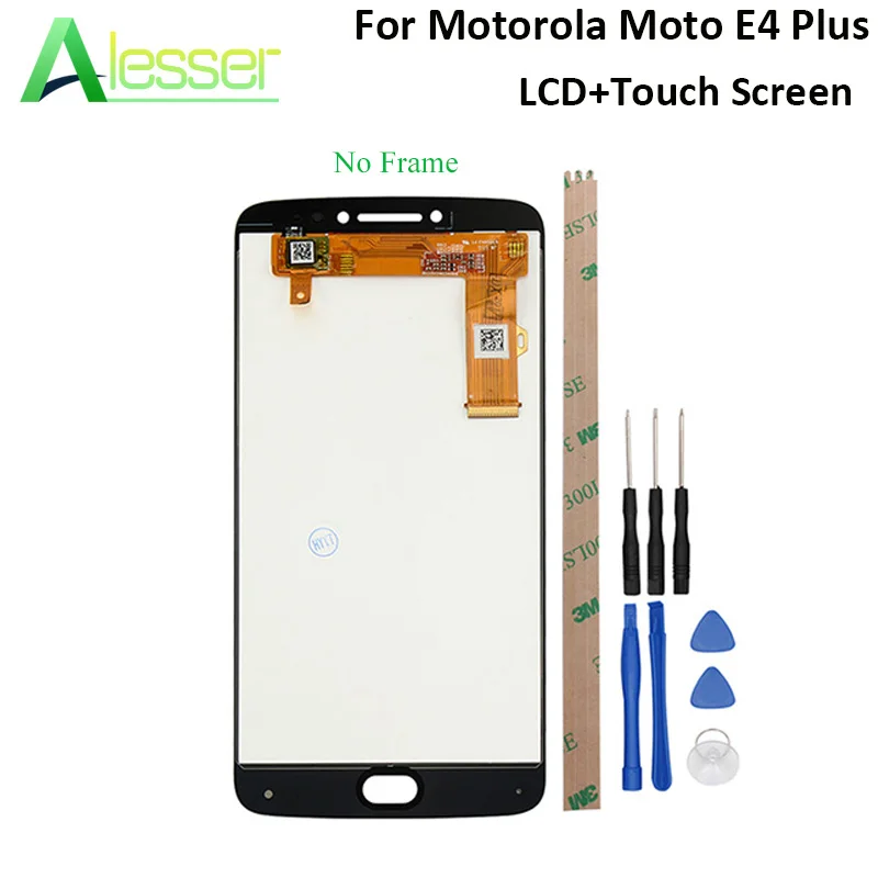 ЖК-дисплей и сенсорный экран Alesser для Motorola Moto E4 Plus дигитайзер в сборе с