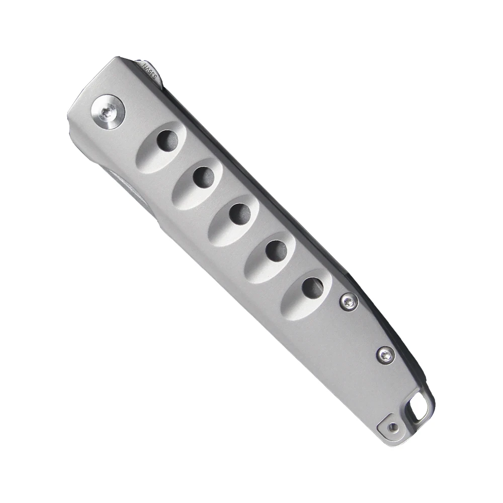 Kizer knife tactical noble KI4550 2020 new camping titanium handle with special holes outdoor tool | Инструменты