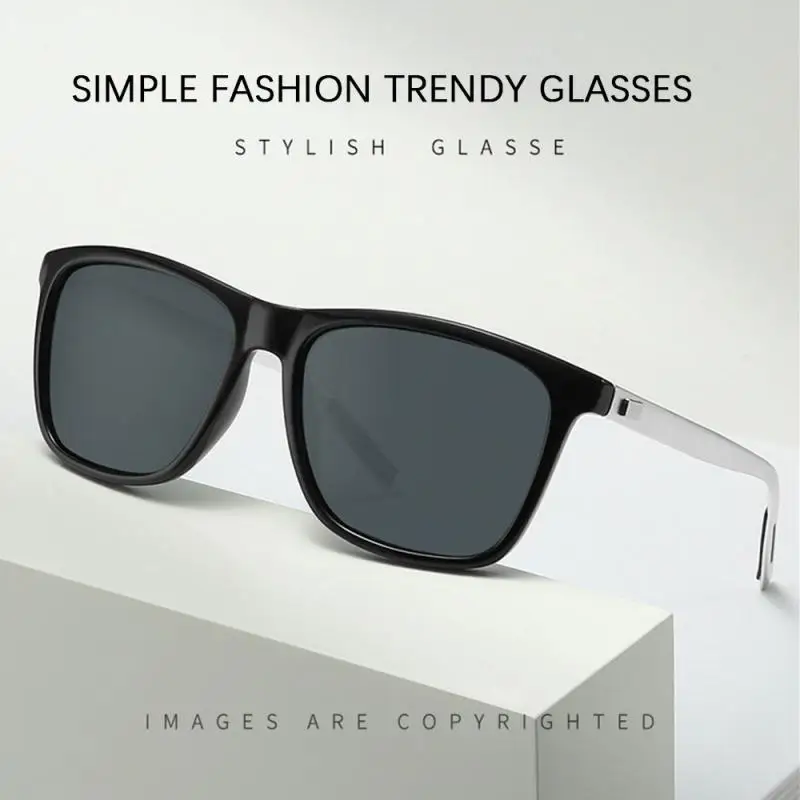 

Outdoor Driving Photochromic Sunglasses Men Fashion Rectangle Polarized Sun Glasses Male Driving Eyewear Night Vision