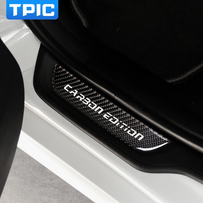 

BMW E90 Door Threshold Protector Carbon Fiber Door Threshold Protector Car Sticker Series 3,2003-2012 Accessories