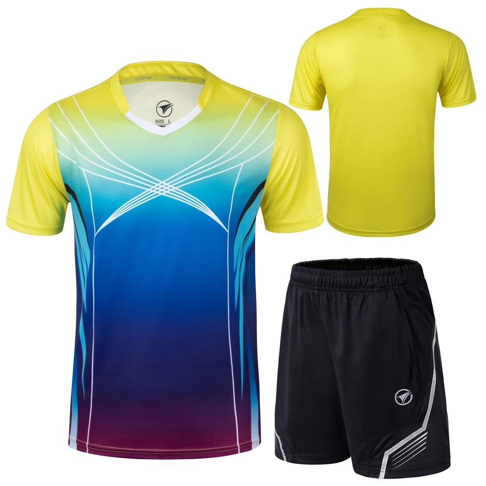 Vrouwelijke Tennis Shirt Korte Sets, Vrouwen Badminton Jersey Pakken, Meisje Tafeltennis T-shirt Kleding, volleybal Sport Kit