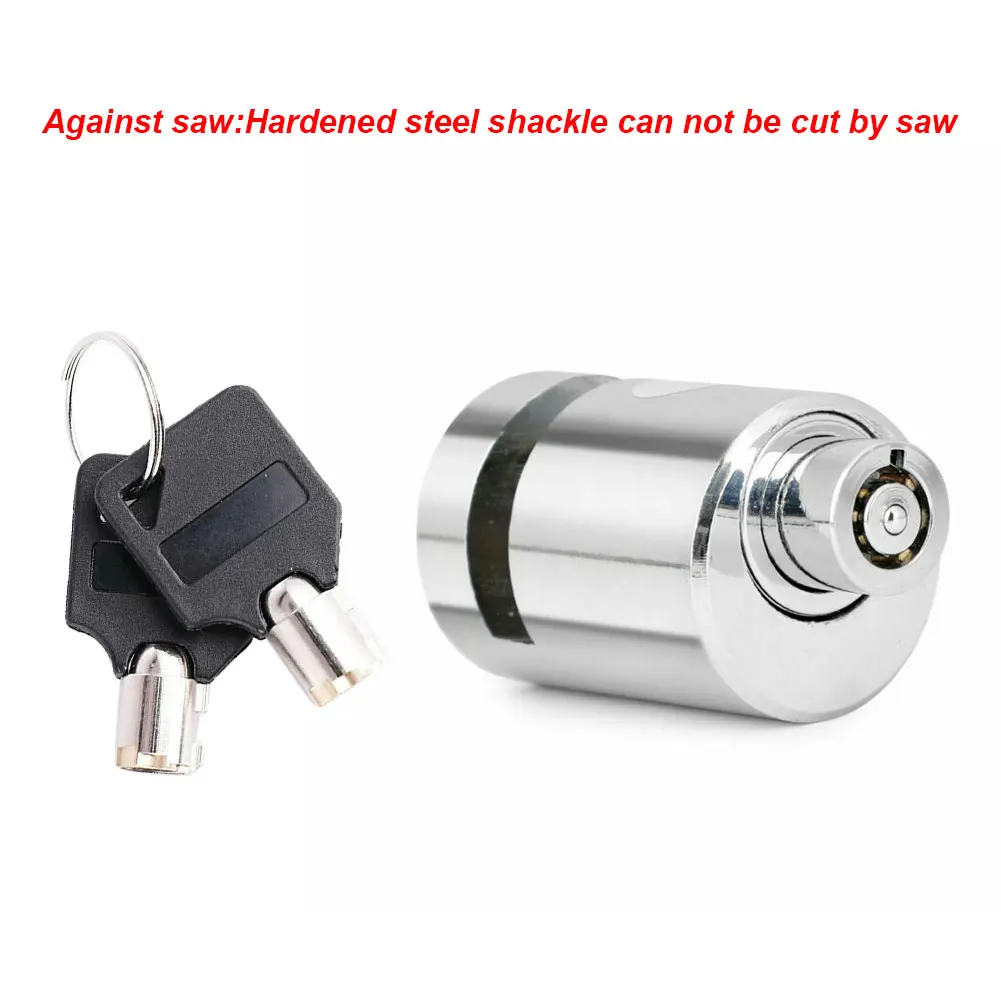 1х мотоциклетный велосипедный скутер замок безопасности портативный колесный