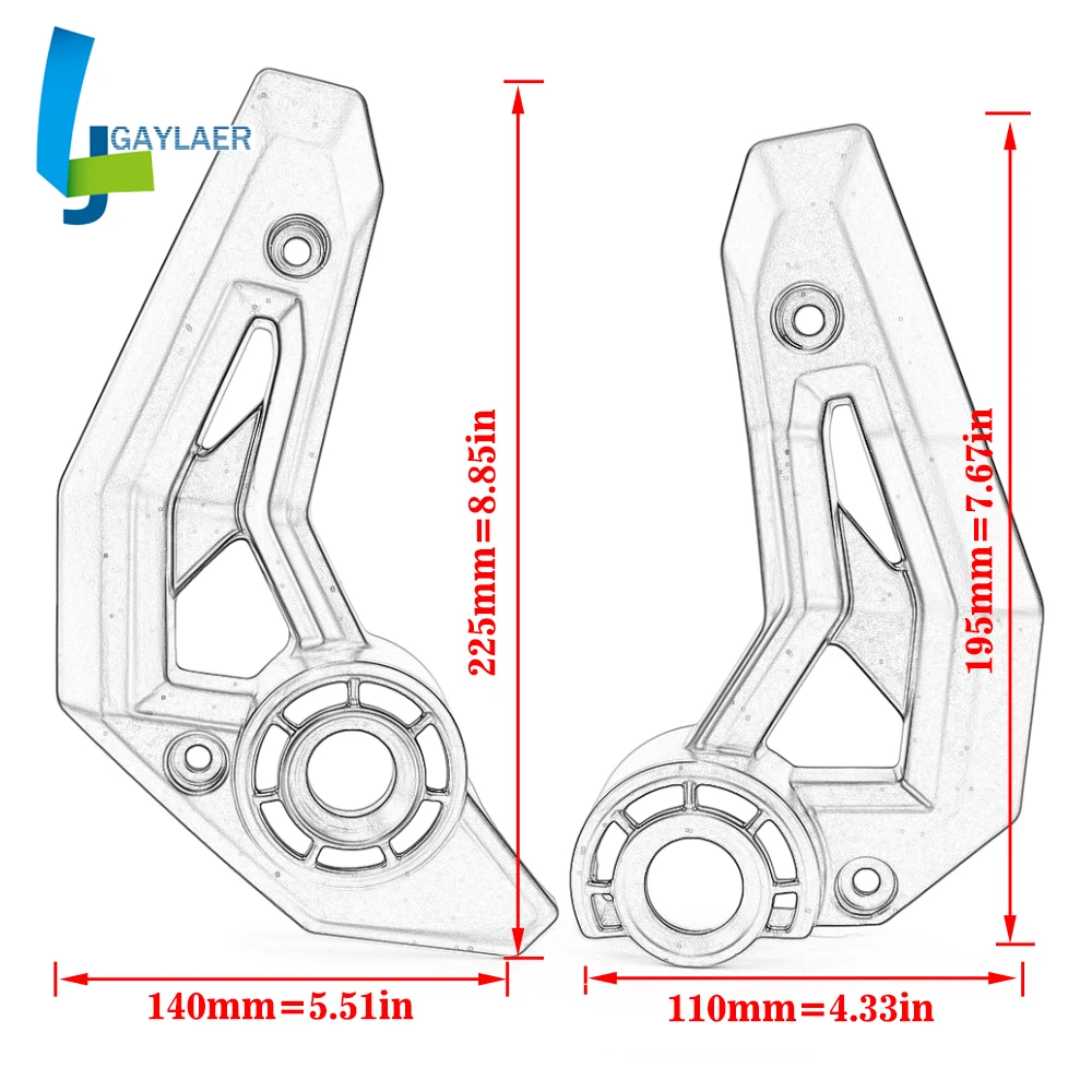 

For Kawasaki Ninja 650 Z650 2017-2021 Motorcycle Frame Side Cover Cowl Panel Fairing Guard Protector