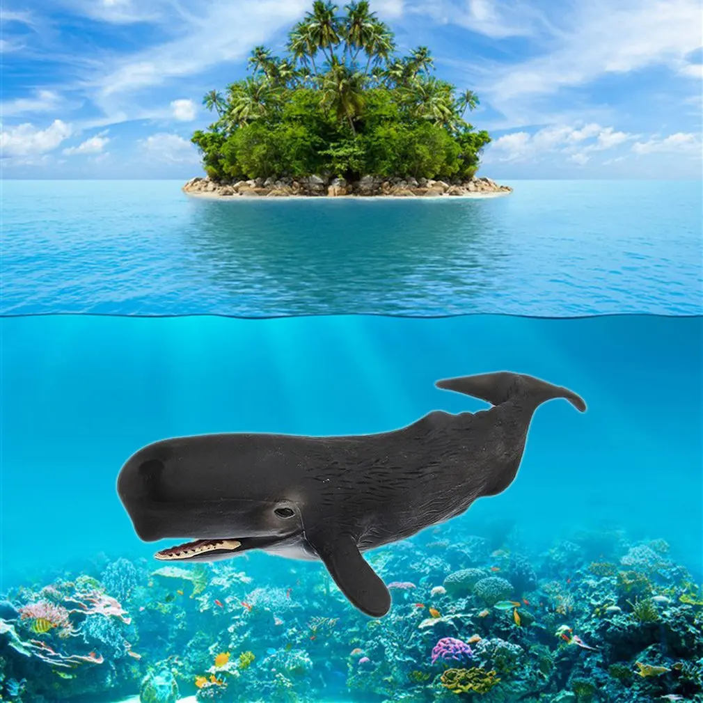 Детский симулятор морской жизни подводный мир модель полый белый Акула