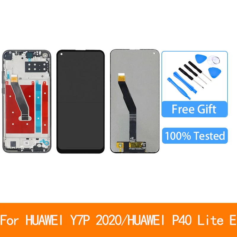 

6.39" For HUAWEI P40 Lite E LCD Display Screen Digitizer Assembly Parts For HUAWEI Y7P 2020 Screen P40 Lite E Display Replace