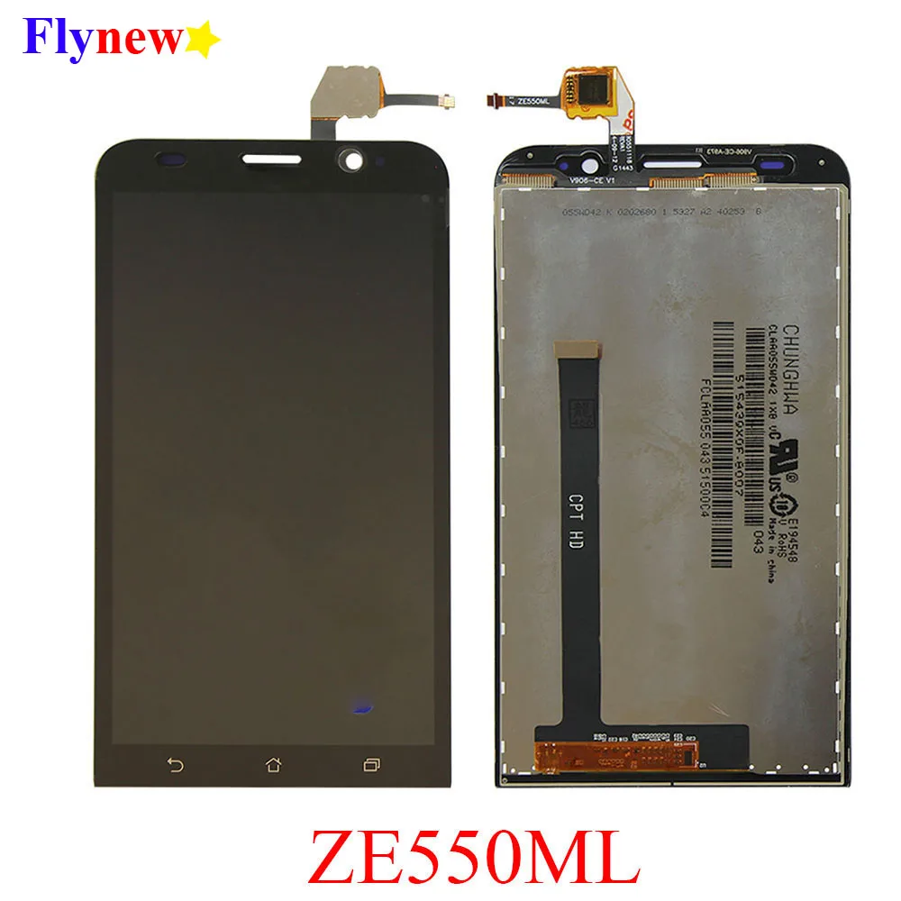 ЖК дисплей для ASUS Zenfone 2 pantalla ZE550ML Z00BD сенсорная панель матричный экран дигитайзер