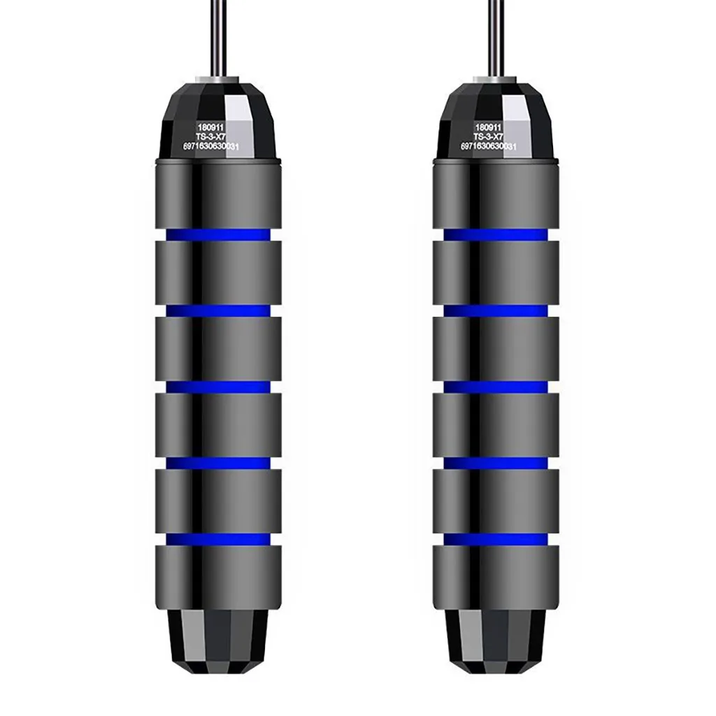 

Skipping Rope Tangle-Free with Ball Bearings Rapid Speed Jump Rope Cable and 6 Memory Foam Handles for Aerobic Fitness #L4