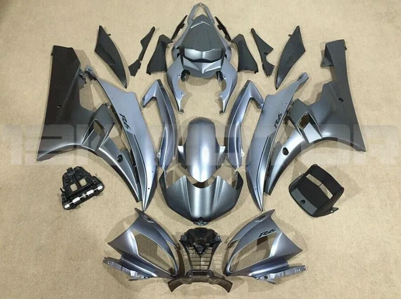 

Новинка из АБС-пластика для мотоцикла весь обтекатели комплект подходит для YZF-R6 r6 2006 2007 06 07 кузова набор изготовленный на заказ Бесплатная с...