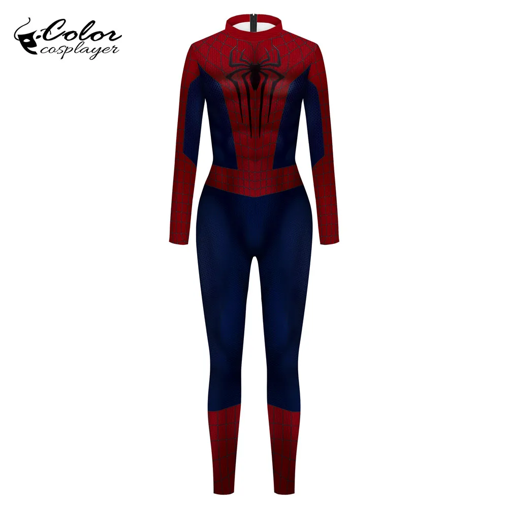 Цветной костюм косплея по фильму одежда Человека паука мужской супергероя Пурим