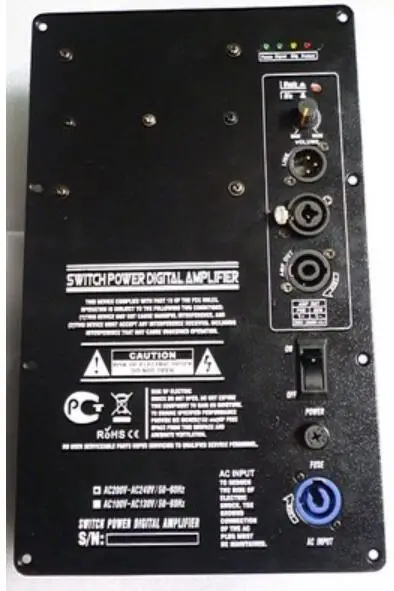 Плата Hi-Fi цифрового усилителя мощности для ICEPOWER 1000A |