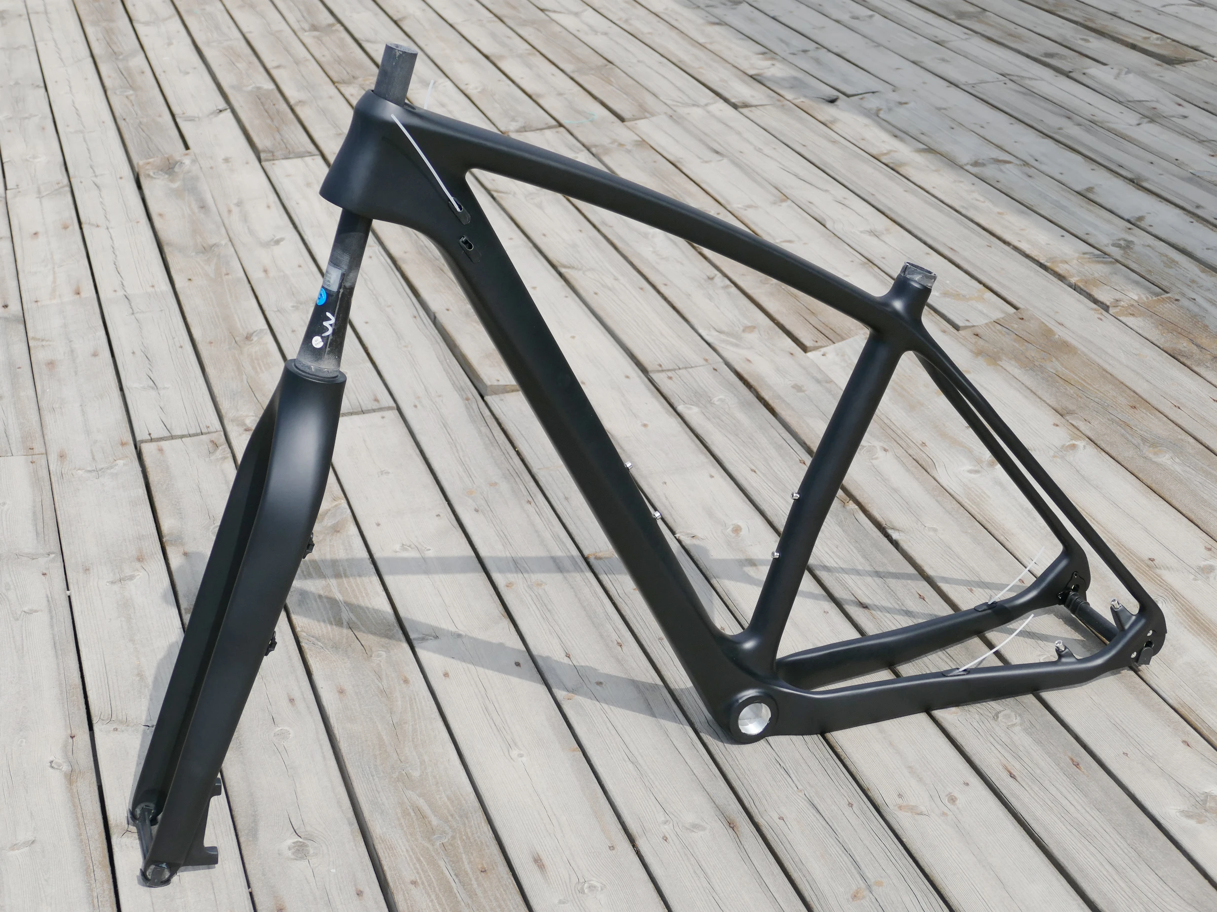 Полностью карбоновая рама и вилка для горного велосипеда 29ER UD матовая