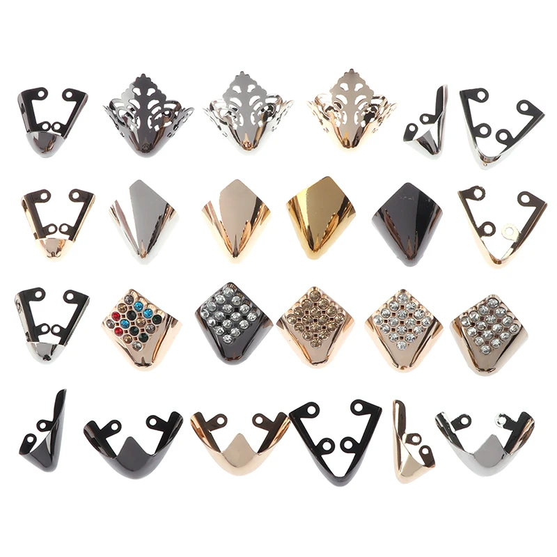 1 пара обуви на высоком каблуке Модные металлические зажимы для аксессуары