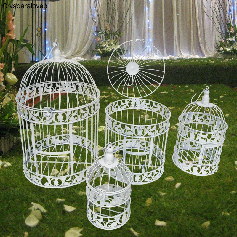 

S M Iron Bird Cage Iron Bird Cage Wedding Decor Flower Cage Decor Props Bird Cage Hanging Flower Frame Bird Cage Decor Bird Cage