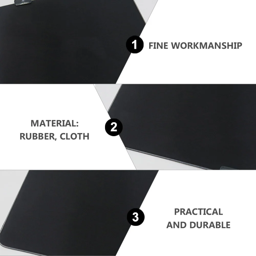 

Gaming Pad Lighting Mode Adjustable Non-slip Gaming Mat Supply