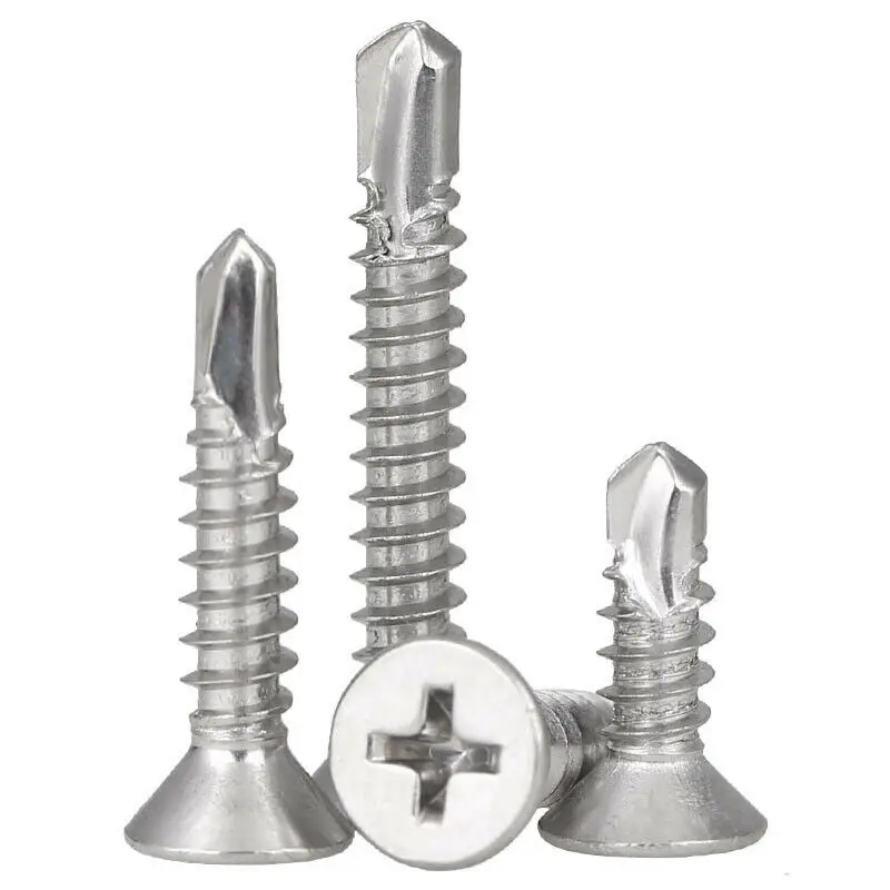 

Countersunk Head Screw 410 Stainless Self Tapping Phillips Flat Head Screws