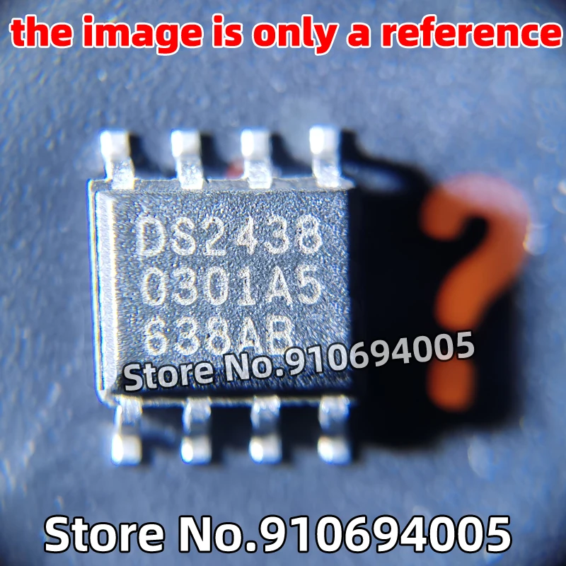 

50/30/20/10/3PCS DS2438 DS2438Z SOP8 Intelligent battery controller IC