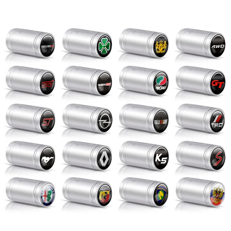 4 шт. новые спортивные Металлические колпачки для колес клапанов чехол hyundai Suzuki