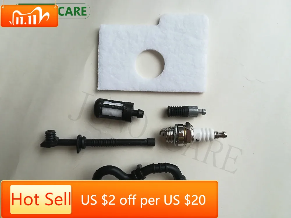 

Air Filter Fuel Oil Line Filter & Spark Plug For Stihl 017 018 MS170 MS180 MS 170 180 Chainsaw Aftermarke Parts