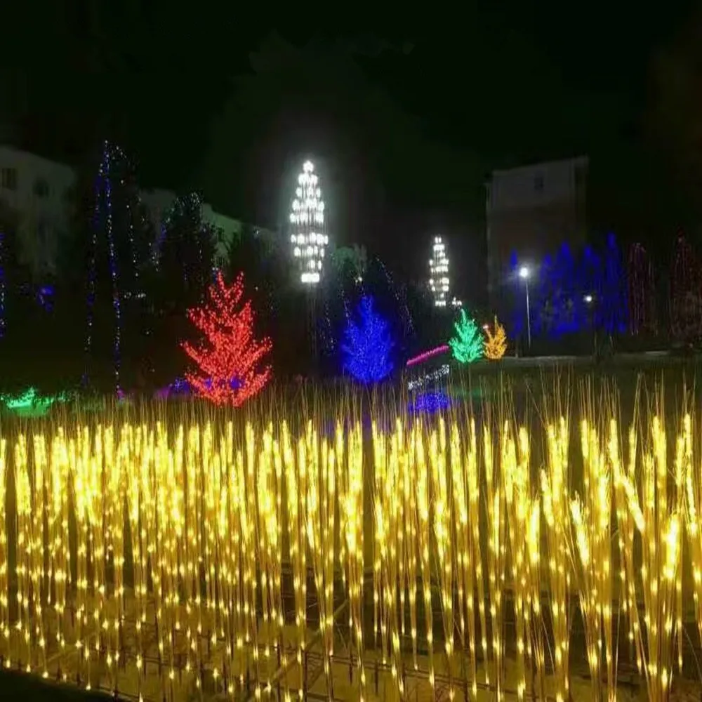 Ручной работы искусственный светодиодный светильник в виде вишневого дерева