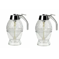 200ml honey juice syrup dispenser bee drip dispenser kettle storage pot juice syrup cup kitchen accessories