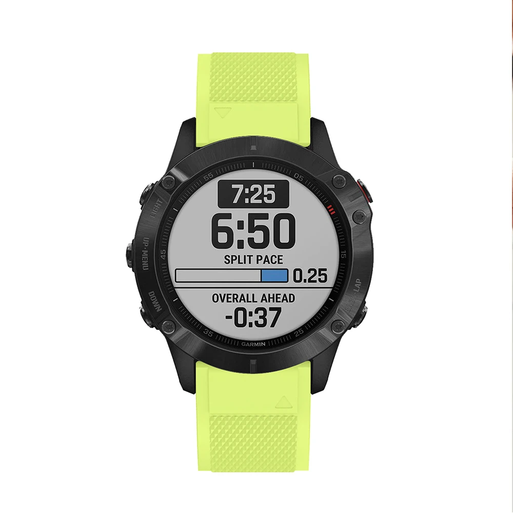 22 мм силиконовый ремешок для Garmin Fenix 6/5/5 Plus Quick Release Band для Garmin Forerunner 935/Instinct/Quatix 5 Smart Watch band
