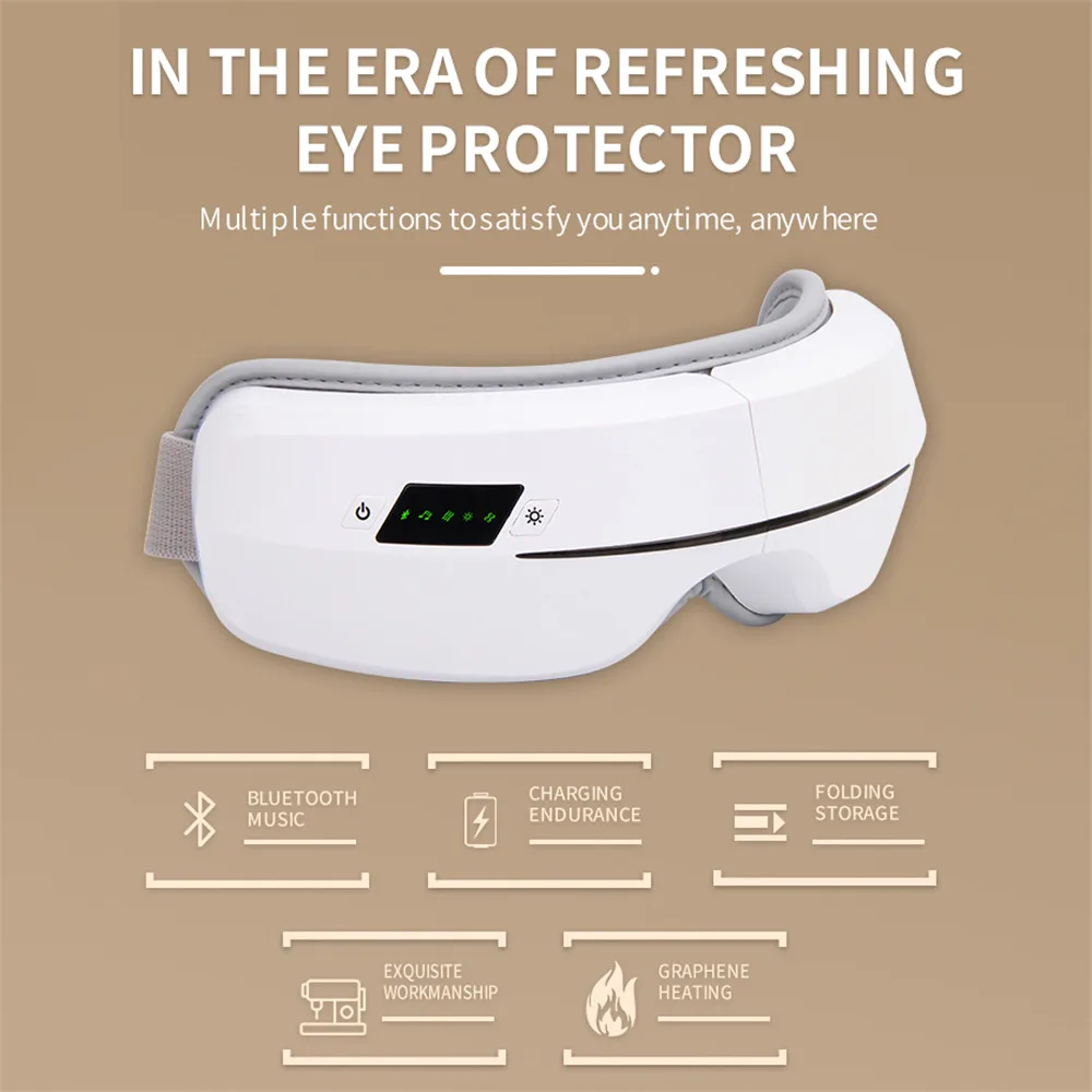 Умный Вибрационный массажер Kebidu 4D с подушкой безопасности беспроводной