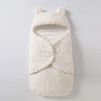 winter baby sleeping bag 2020 warm cotton kids footmuff for stroller knitted sleep newborn swaddle baby clothing beding