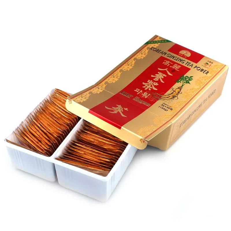 100% оригинальный корейский чай-женьшень высококачественный красный женьшень