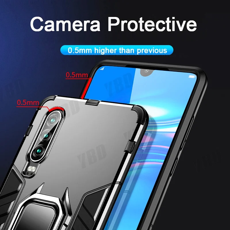 YBD Shockproof Armor Case For Huawei Mate 30 20 Pro P30 P20 lite P Smart 2019 Phone Cover for 20X 10 |