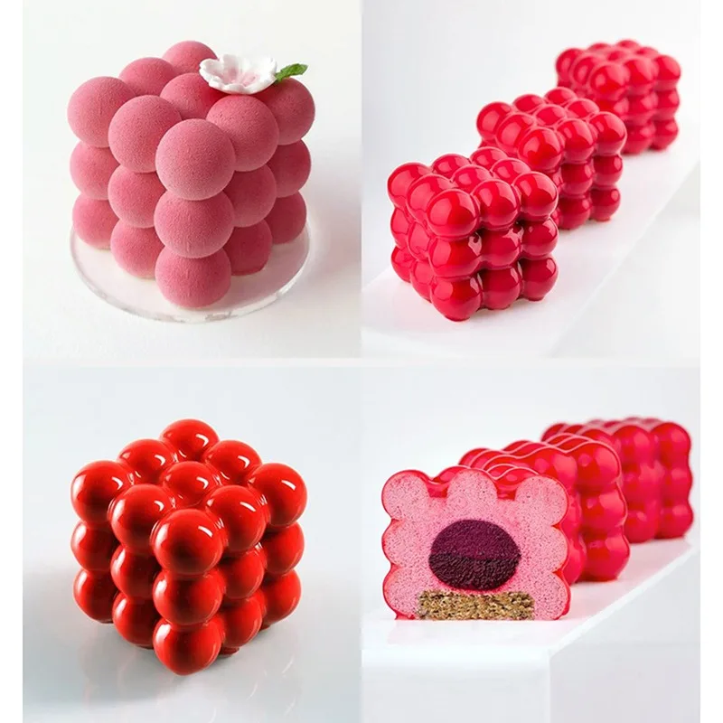 

1pcs 3D Stereoscopic Silicone Candle Molds DIY Handmade Scented Candle Mold Epoxy Resin Plaster Candle Making Mould Cake Molds