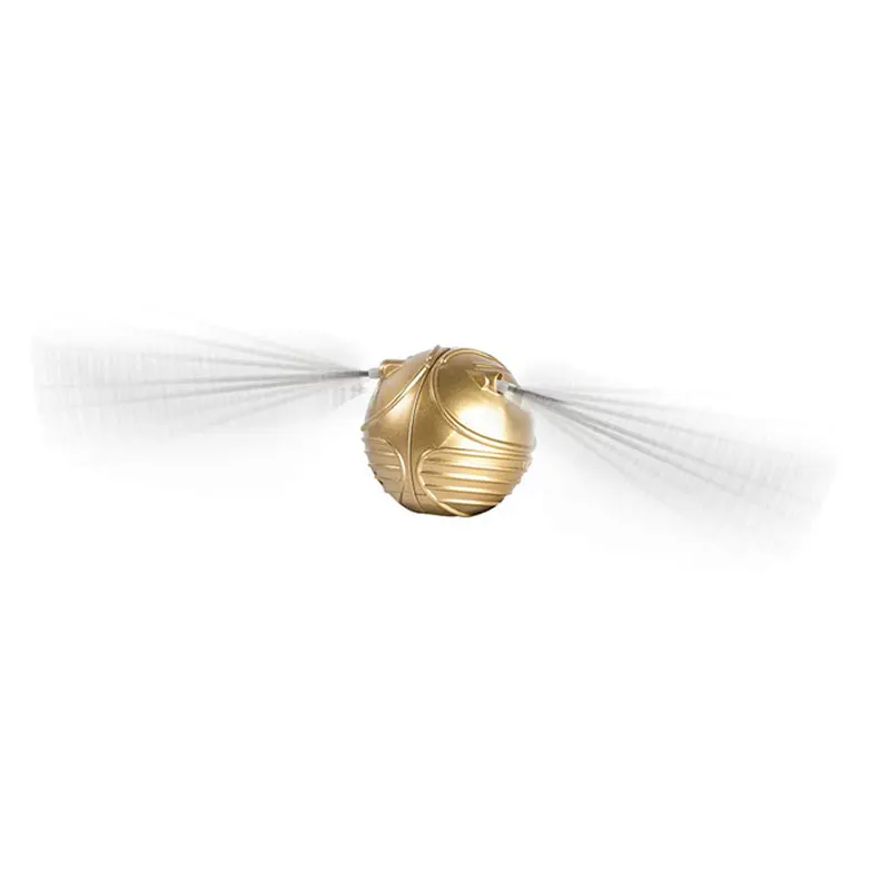 

Peripheral Golden Flying Thief Movable Ornaments Wire Control Flying Quidditch Props Wood Box Birthday Gift